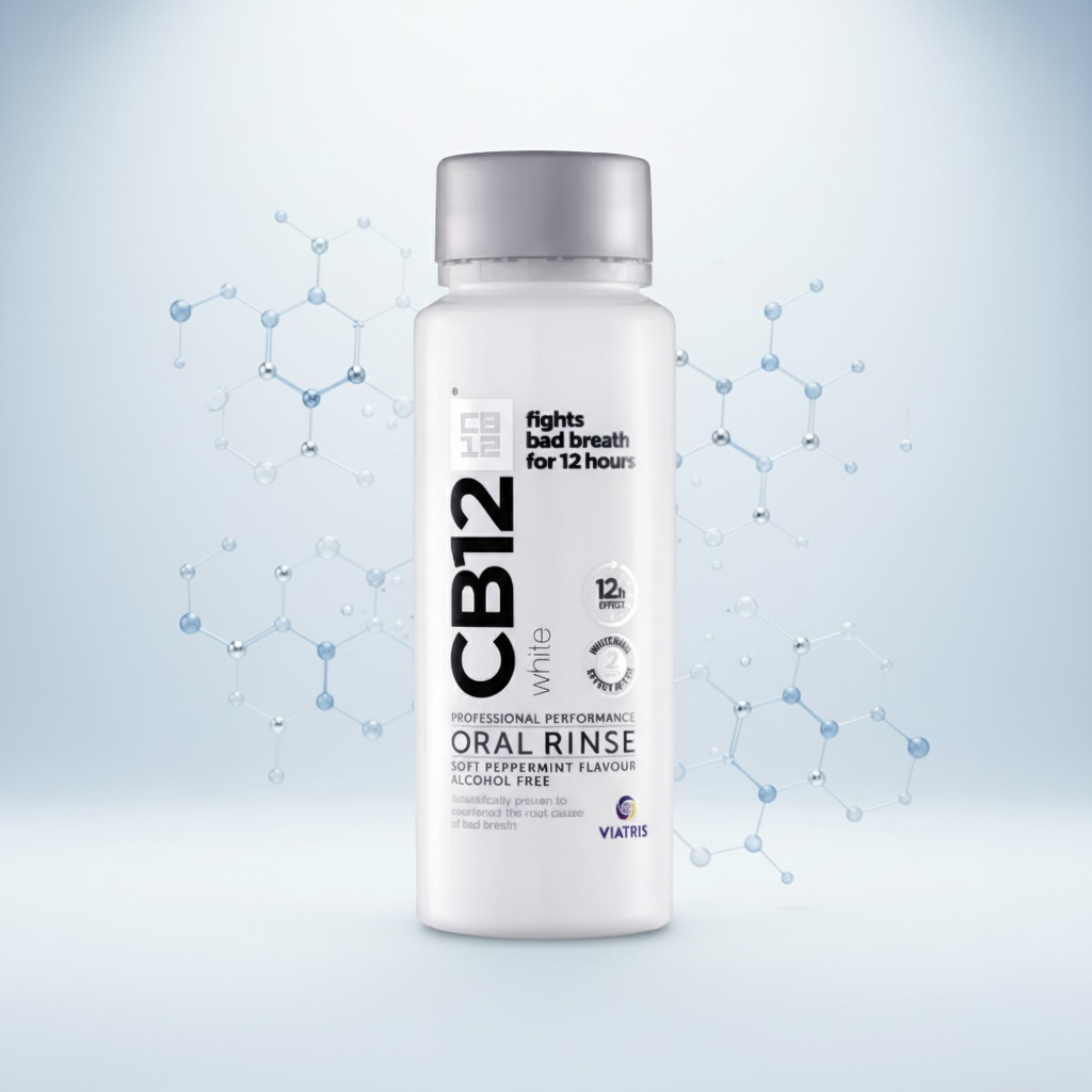 CB12 歐洲專利口腔淨味、口氣管理品牌 CB12 White 淨味美白漱口水
