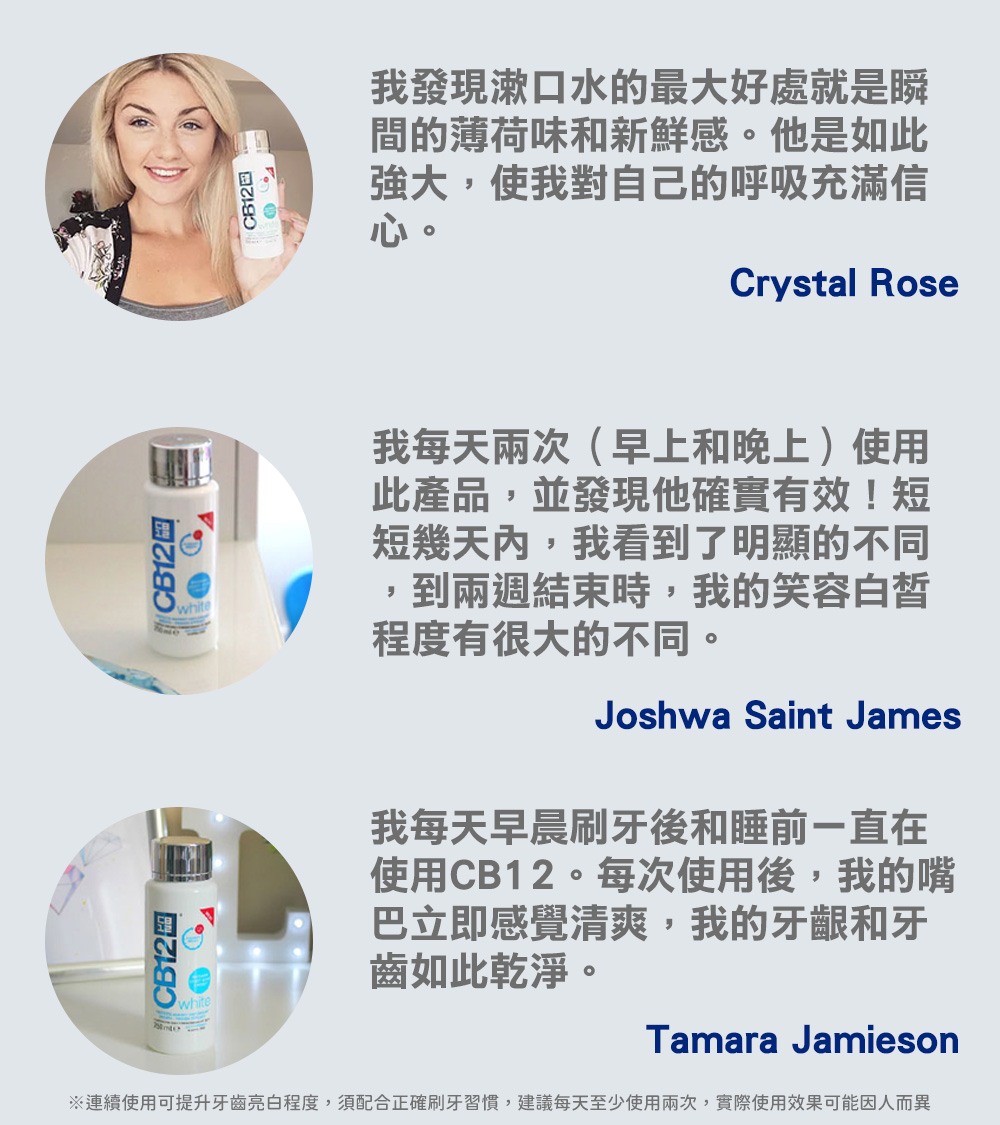 CB12 漱口水+淨味噴霧-2品體驗組 CB12 漱口水+淨味噴霧-體驗組